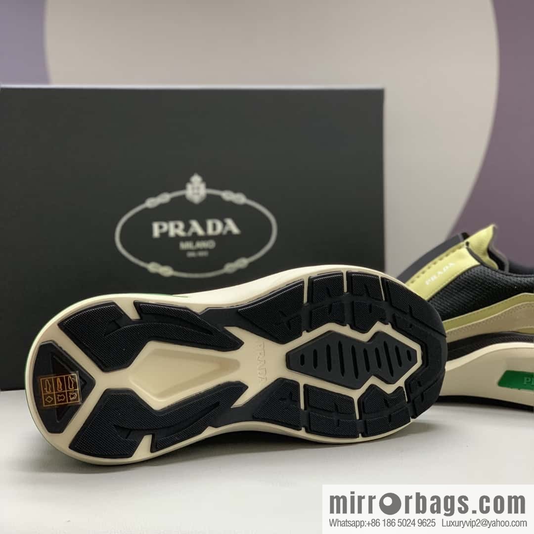 PRADA men's low-top new sports and leisure shoes