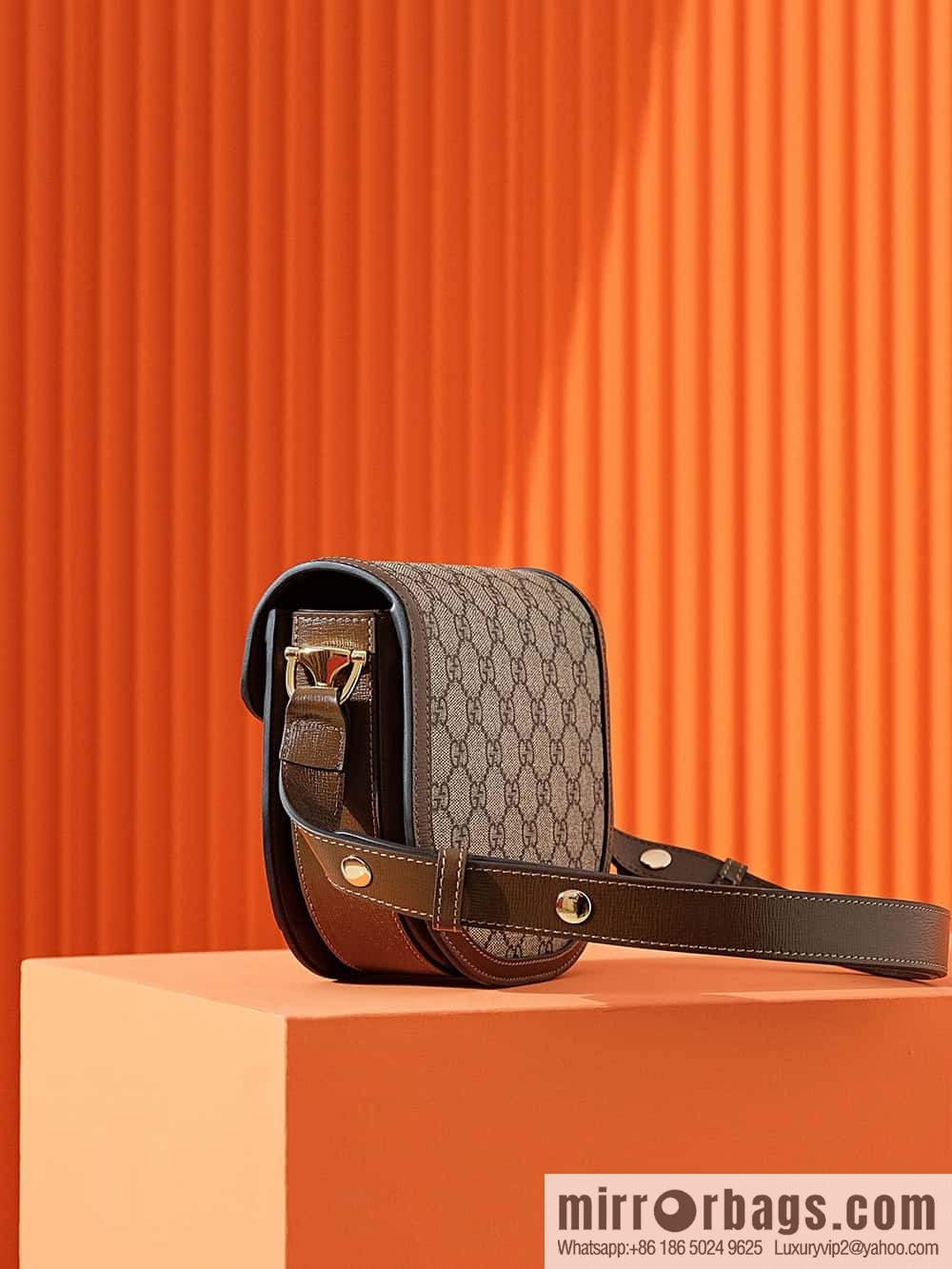 GUCCI HORSEBIT 1955 MINI ROUNDED BAG 760191 92TCG 8563