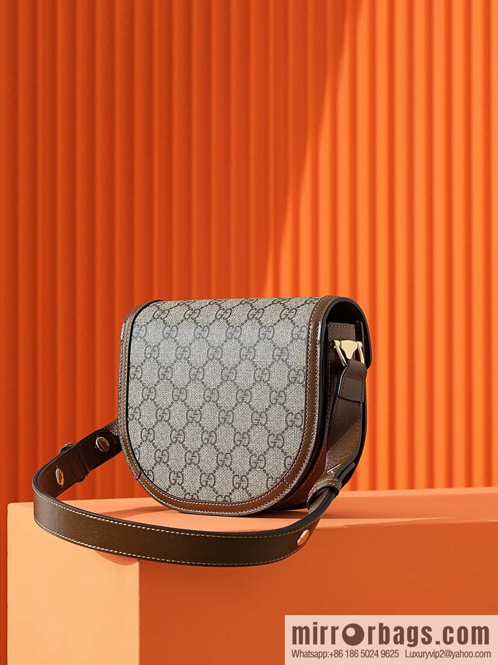 GUCCI HORSEBIT 1955 MINI ROUNDED BAG 760191 92TCG 8563