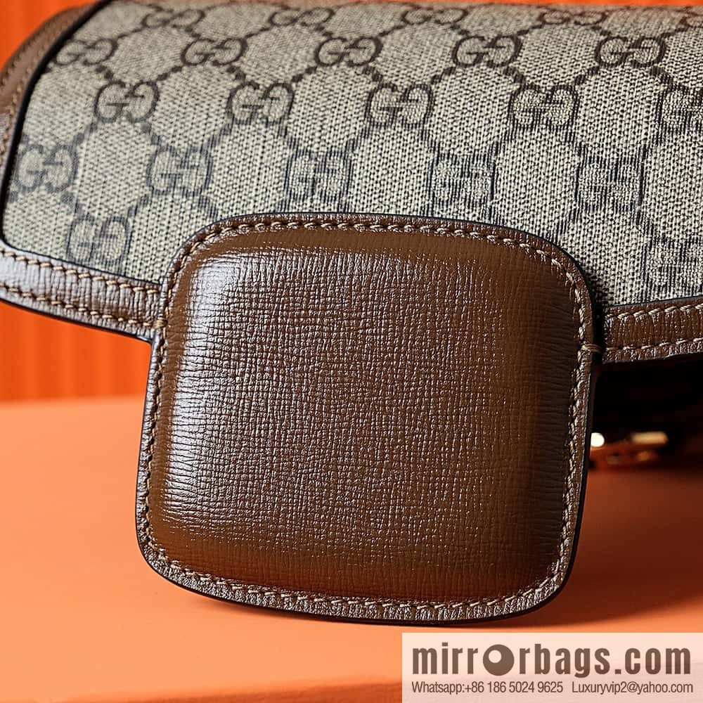 GUCCI HORSEBIT 1955 MINI ROUNDED BAG 760191 92TCG 8563