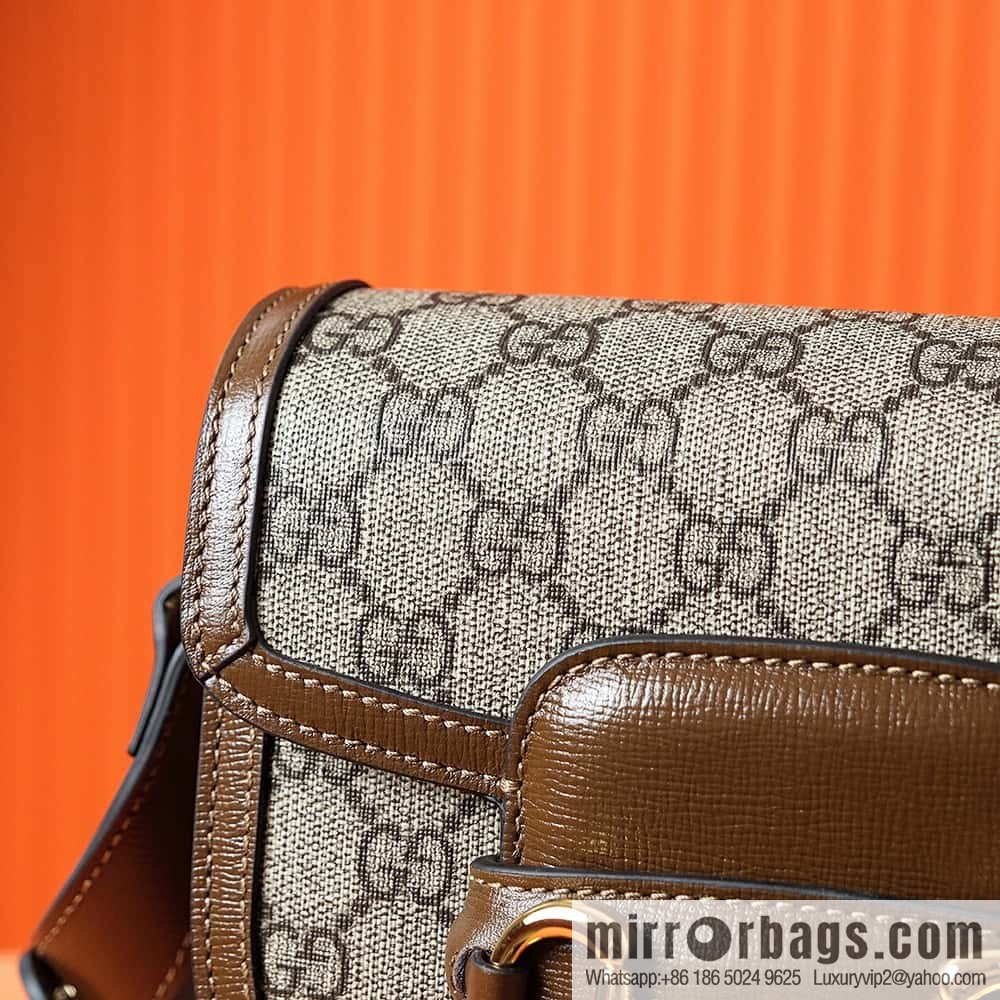 GUCCI HORSEBIT 1955 MINI ROUNDED BAG 760191 92TCG 8563
