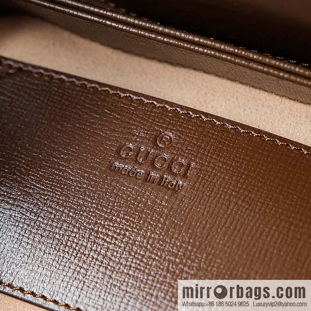 GUCCI HORSEBIT 1955 MINI ROUNDED BAG 760191 92TCG 8563