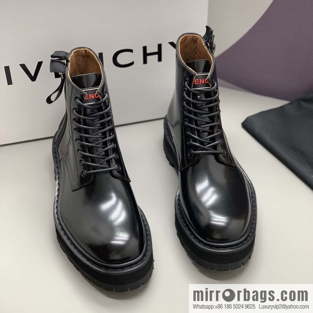Givenchy/Givenchy, Cowhide, Men's Lace-Up Boots