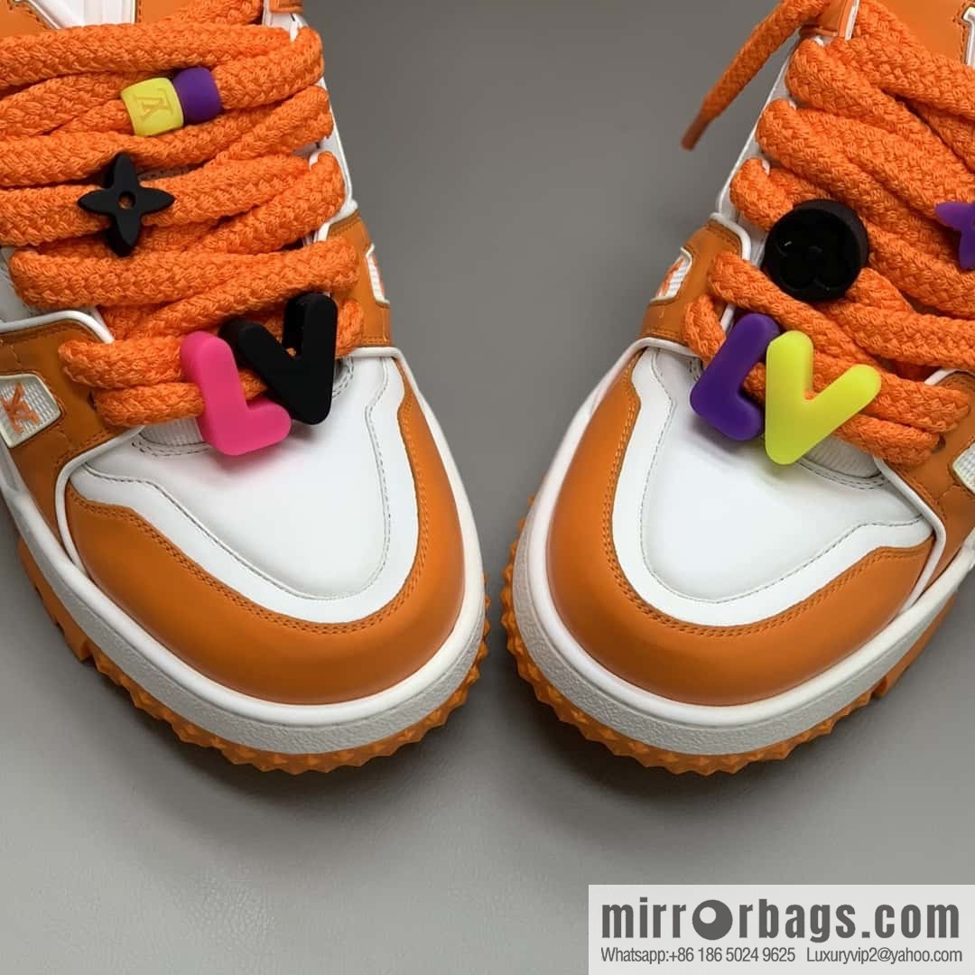 LV Trainer chubby couple casual shoes