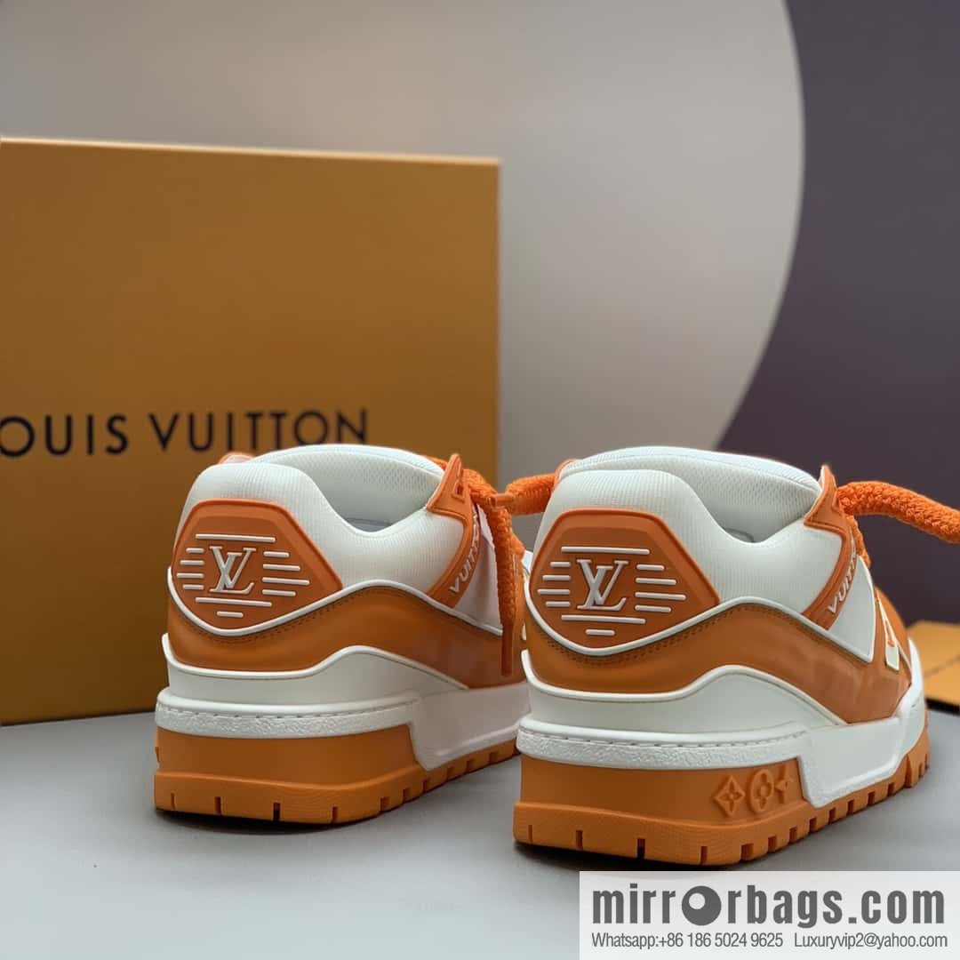 LV Trainer chubby couple casual shoes