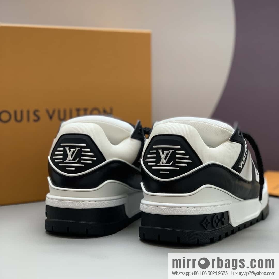 LV Trainer chubby couple casual shoes