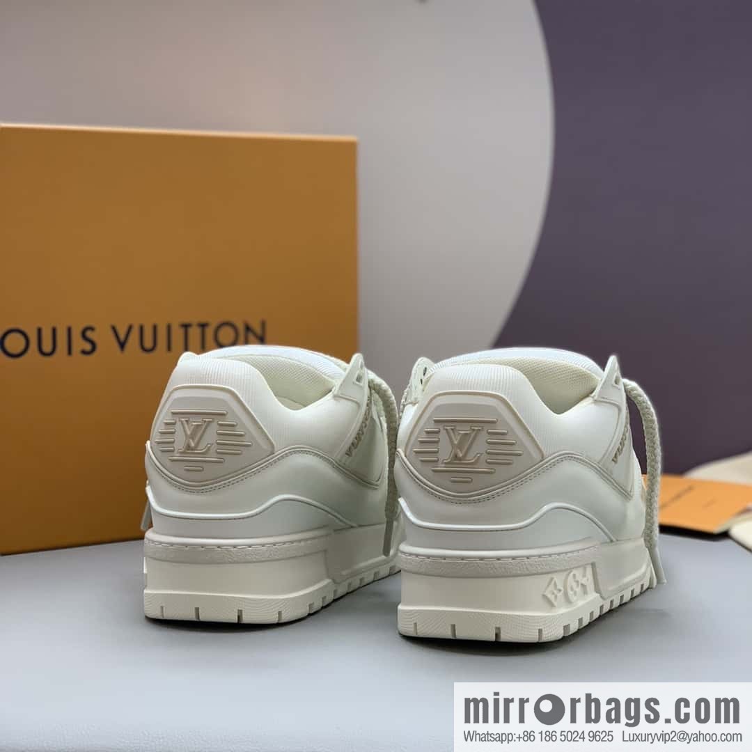 LV Trainer chubby couple casual shoes