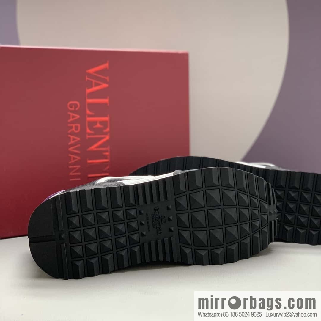 VALENTINO Valentino, logo design, low-top casual sneakers for couples