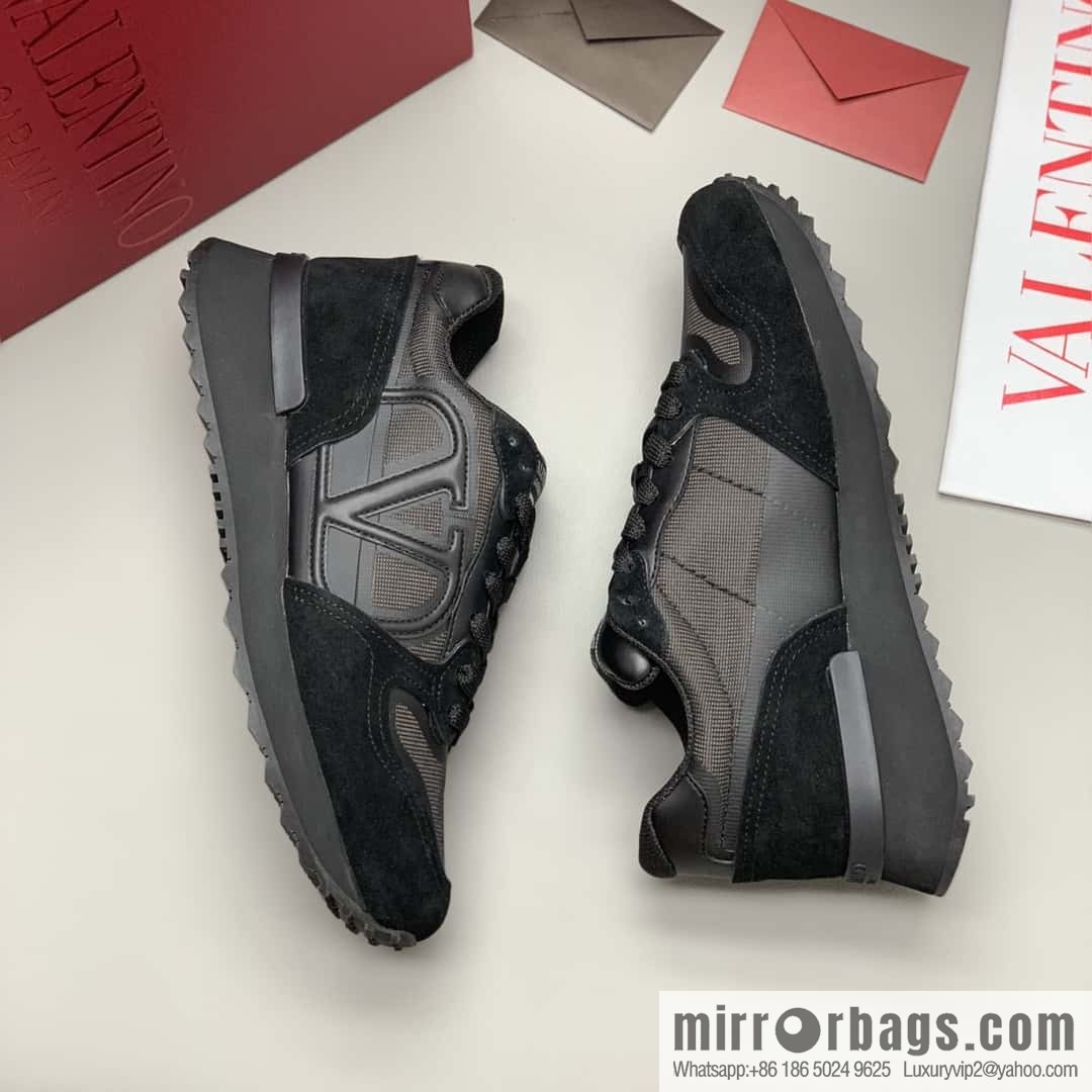 VALENTINO Valentino, logo design, low-top casual sneakers for couples