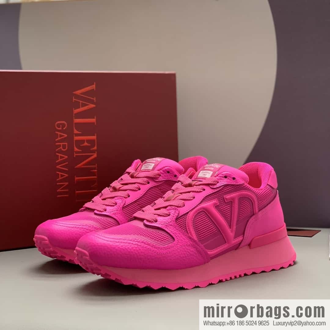 VALENTINO Valentino, logo design, low-top casual sneakers for couples