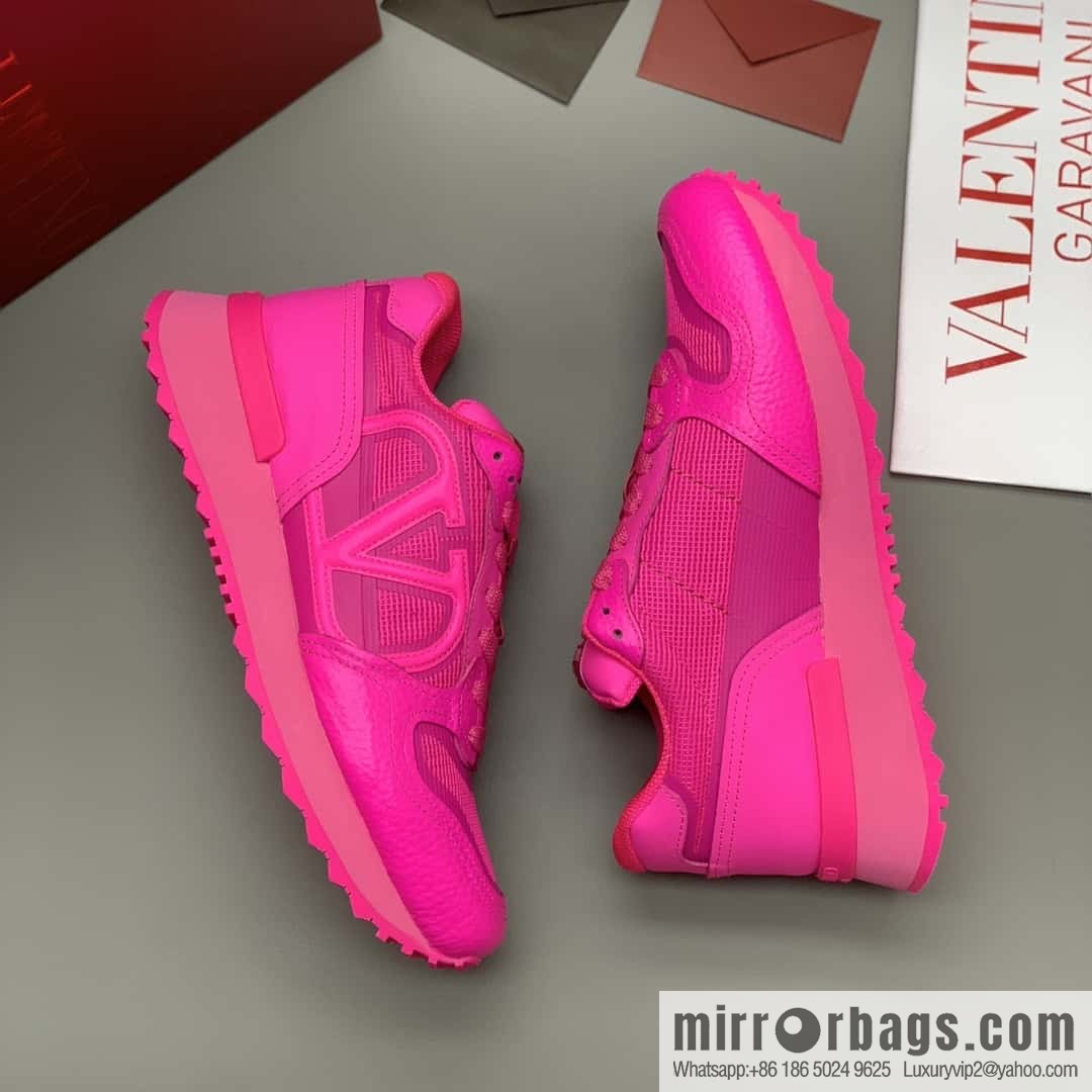VALENTINO Valentino, logo design, low-top casual sneakers for couples