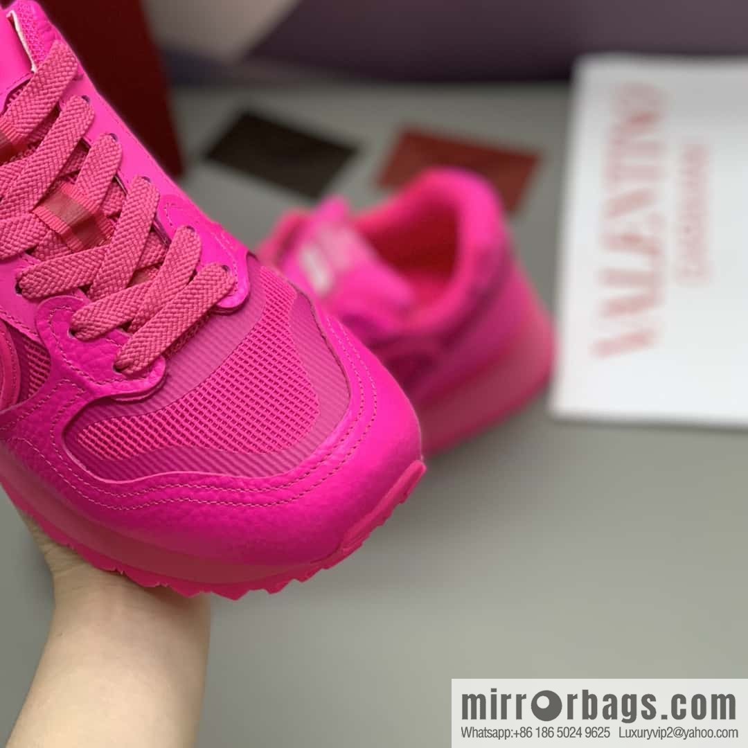 VALENTINO Valentino, logo design, low-top casual sneakers for couples