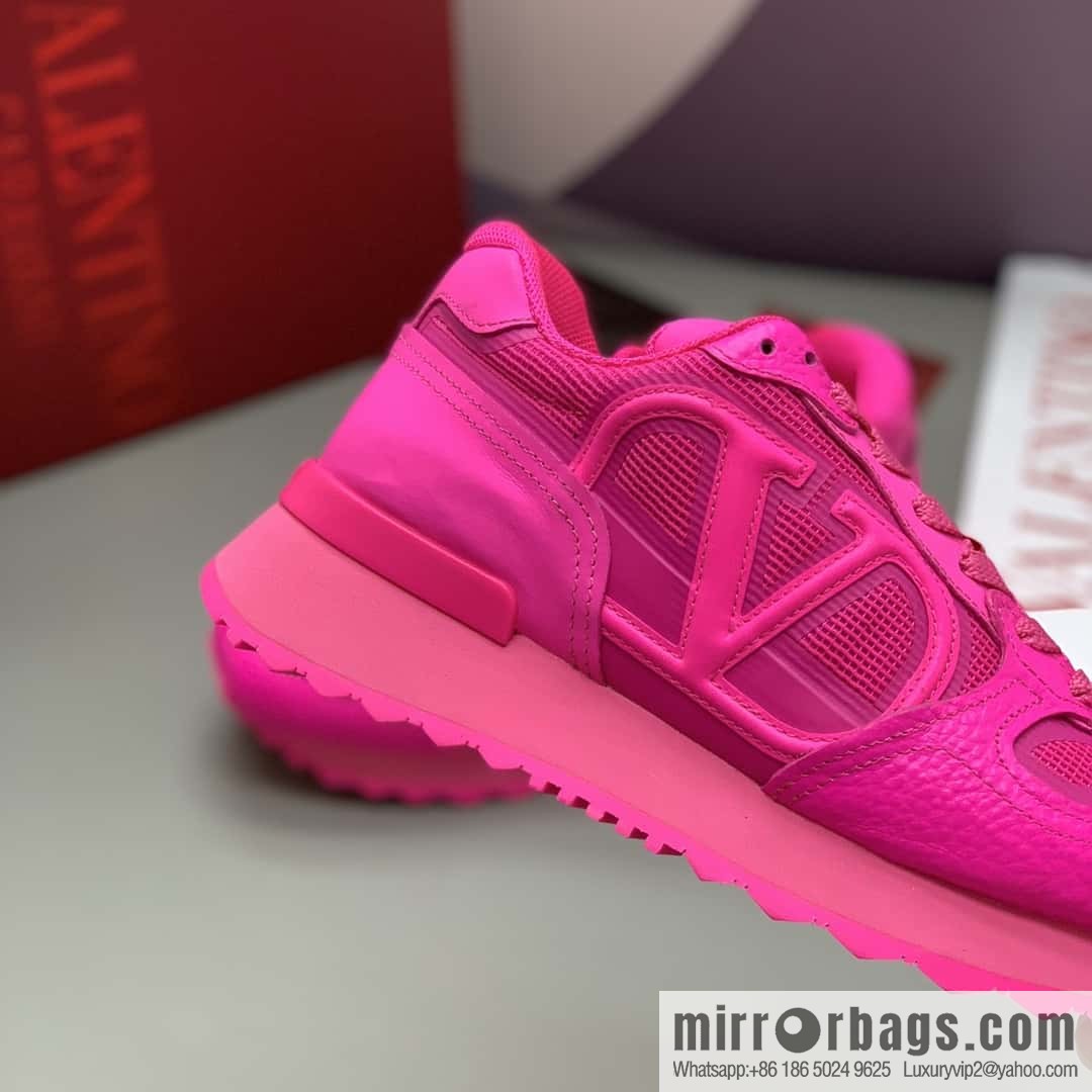 VALENTINO Valentino, logo design, low-top casual sneakers for couples