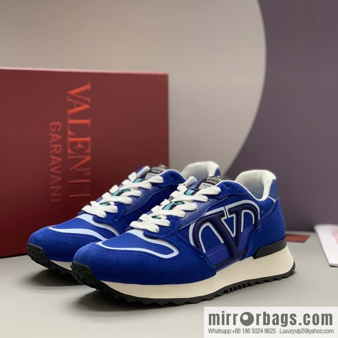 VALENTINO Valentino, logo design, men's low-top casual sneakers