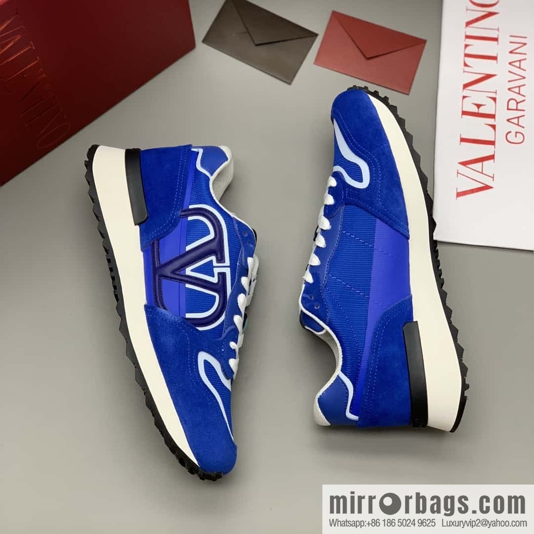 VALENTINO Valentino, logo design, men's low-top casual sneakers