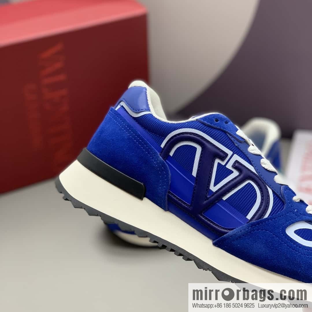 VALENTINO Valentino, logo design, men's low-top casual sneakers