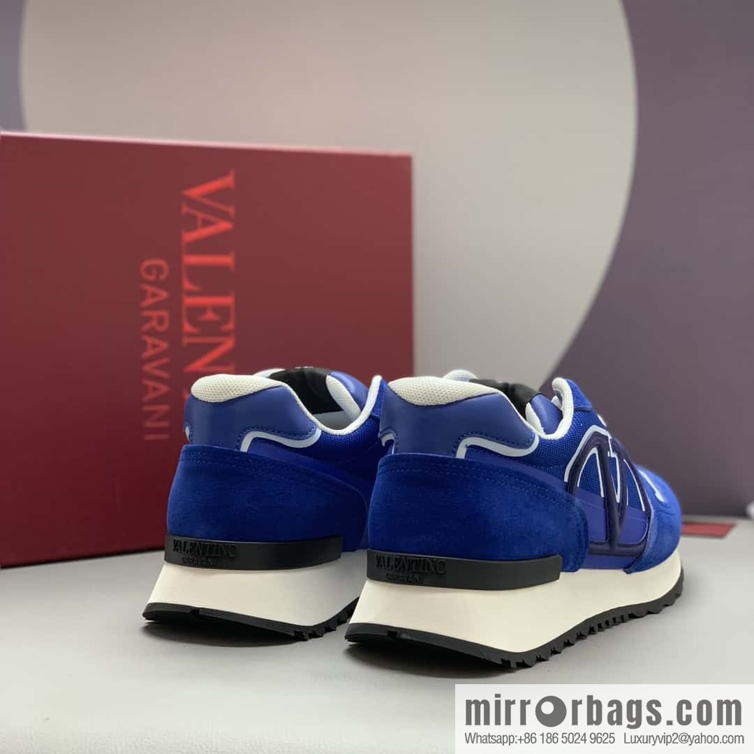 VALENTINO Valentino, logo design, men's low-top casual sneakers