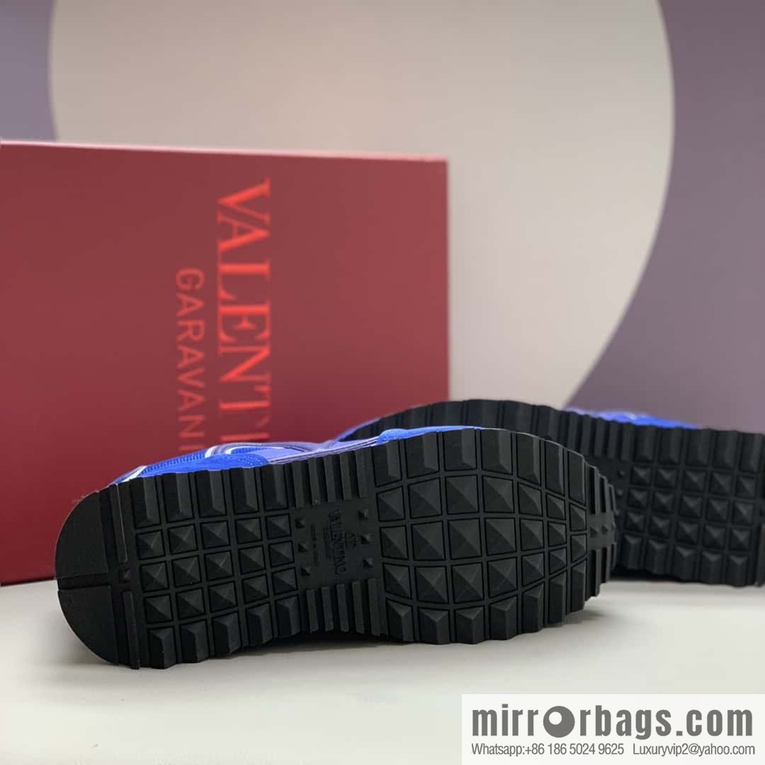 VALENTINO Valentino, logo design, men's low-top casual sneakers