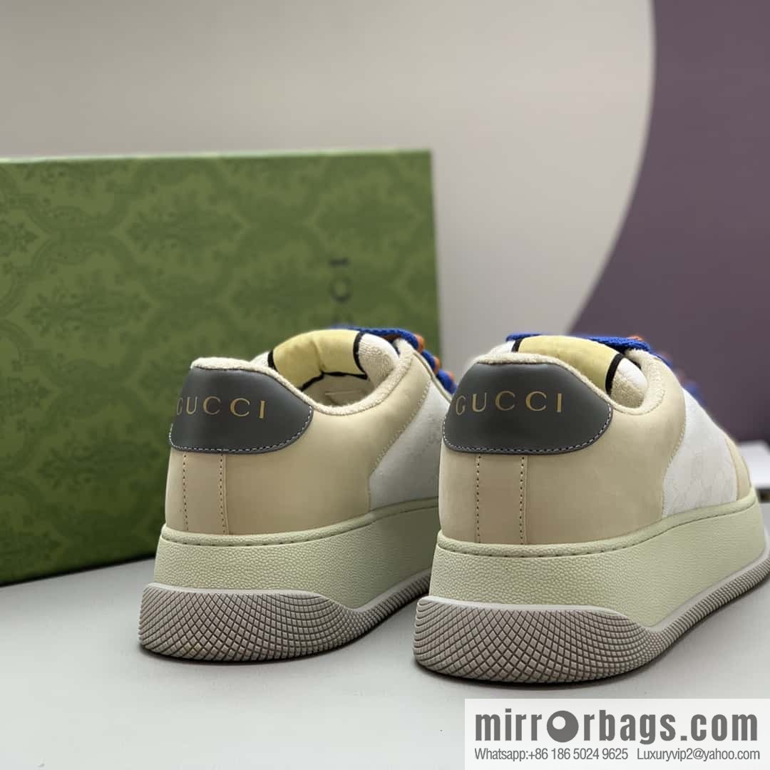 GUCCI couple thick-soled small dirty shoes