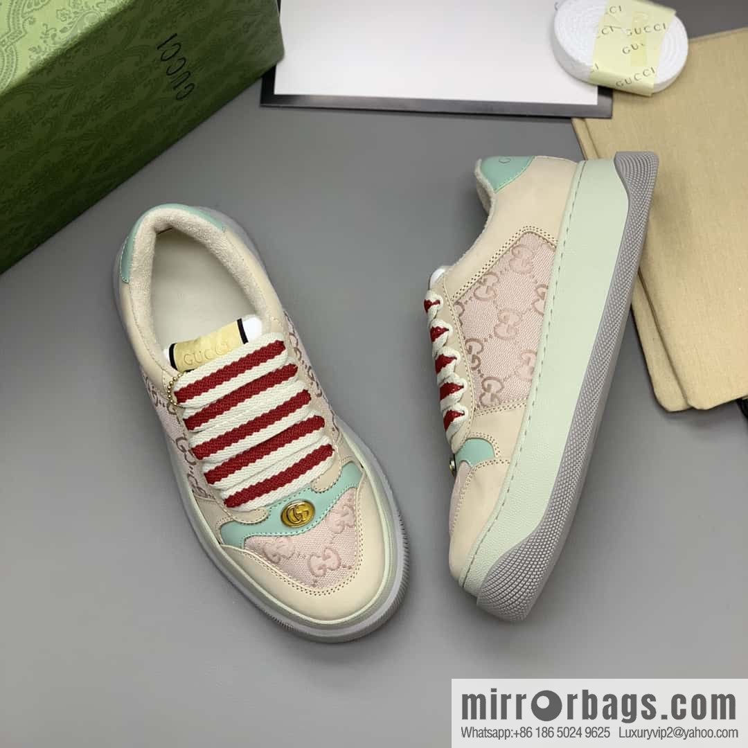 GUCCI women's platform-soled small dirty shoes