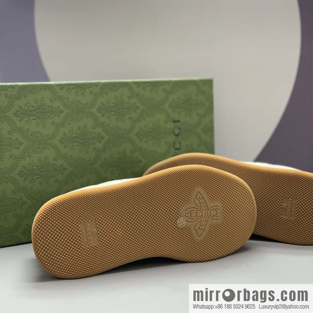 GUCCI couple thick-soled small dirty shoes