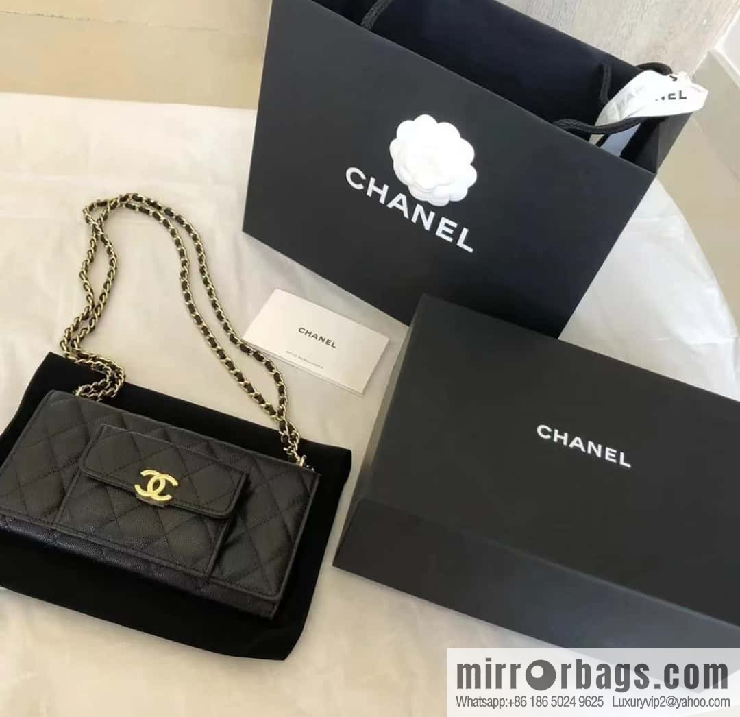 CHANEL 22A Advanced Handicraft Series WOC AP2830