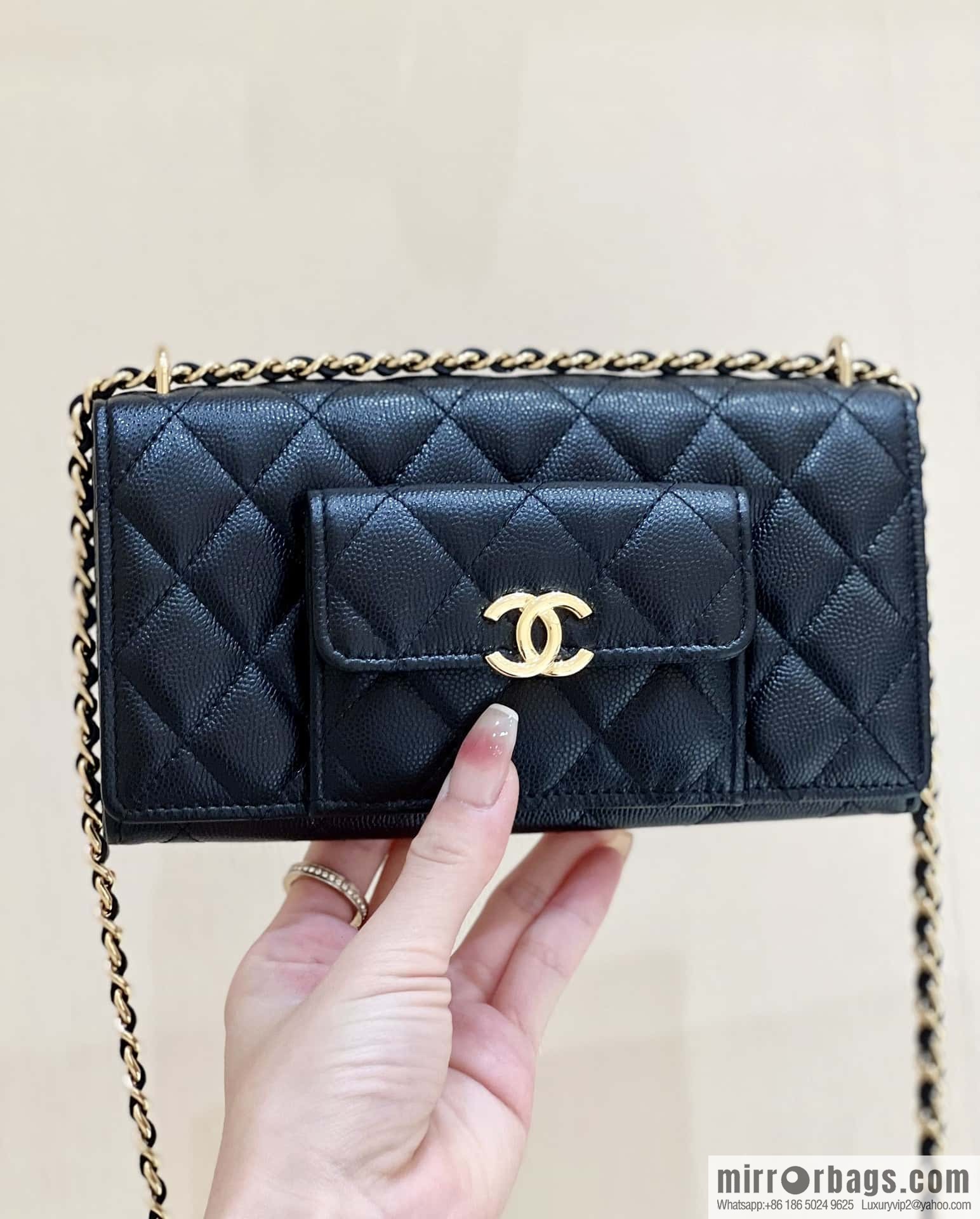 CHANEL 22A Advanced Handicraft Series WOC AP2830