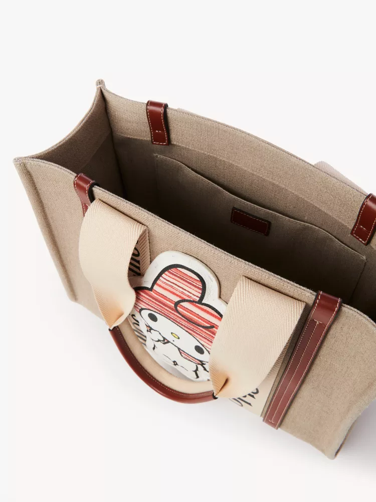 Chloe x My Melody joint, medium Melody tote bag 37CM