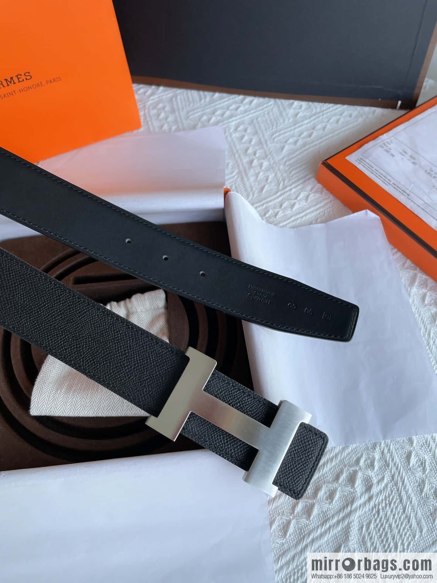 Hermes, classic 38mm men's business belt