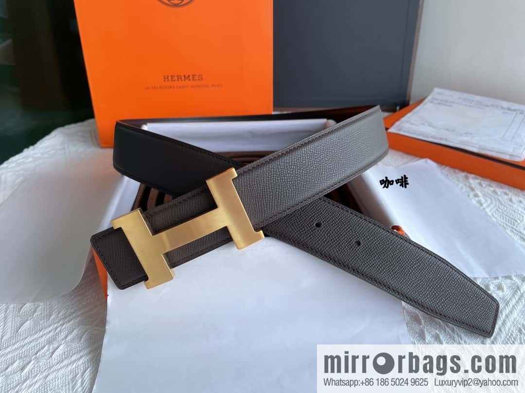 Hermes, classic 38mm men's business belt