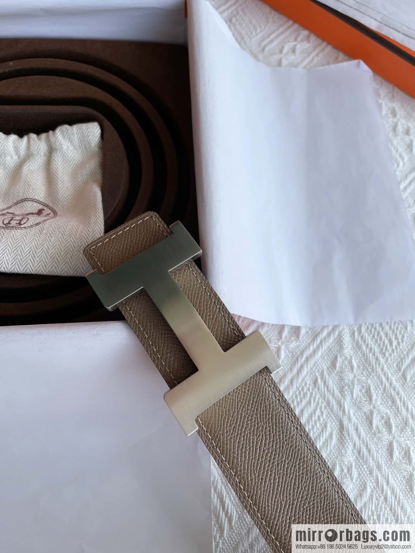 Hermes, classic 38mm men's business belt