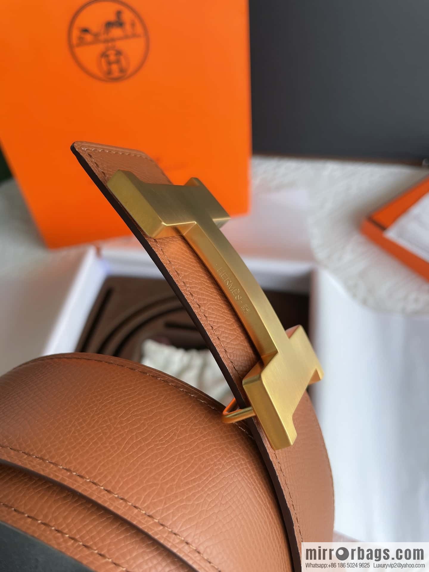 Hermes, classic 38mm men's business belt