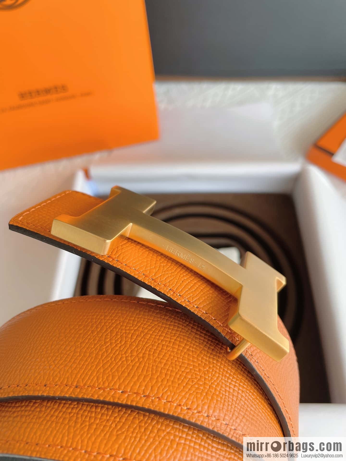 Hermes, classic 38mm men's business belt