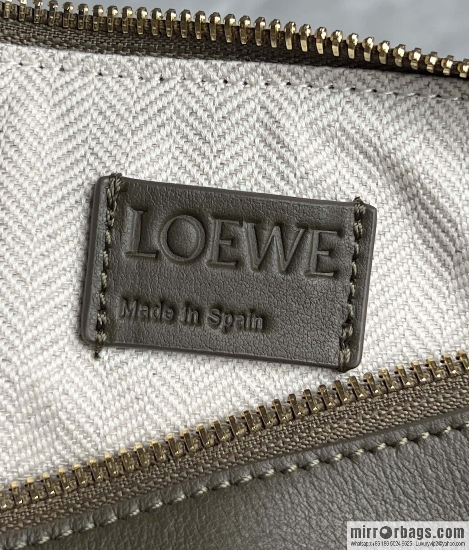 LOEWE new hammock armpit bag 0687 khaki green