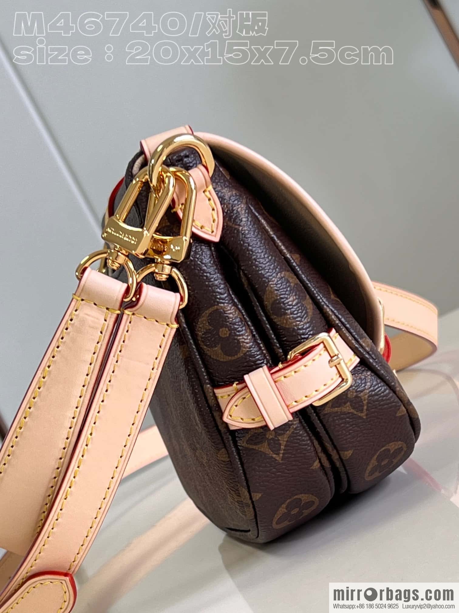 LV M46740 SAUMUR BB handbag