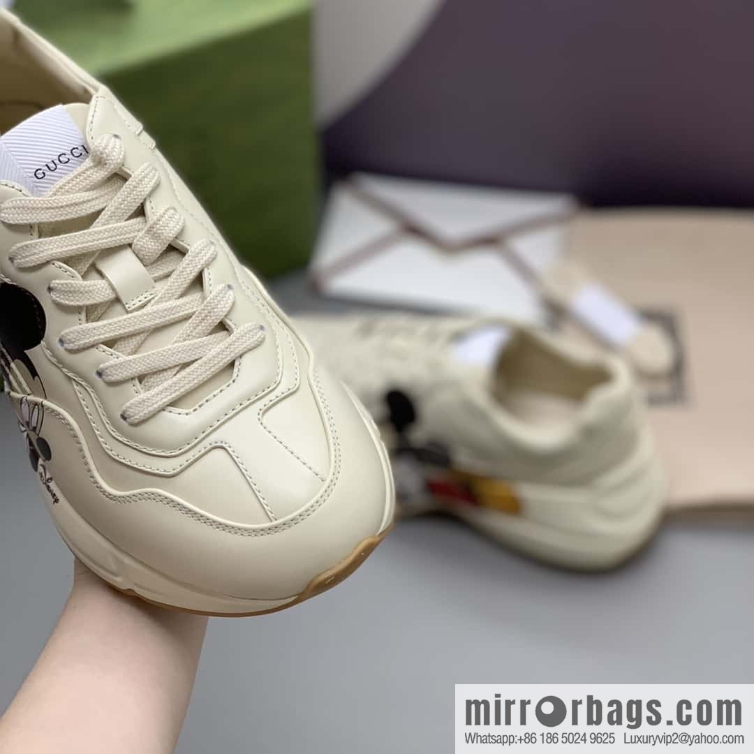 GUCCI men's and women's retro sneakers
