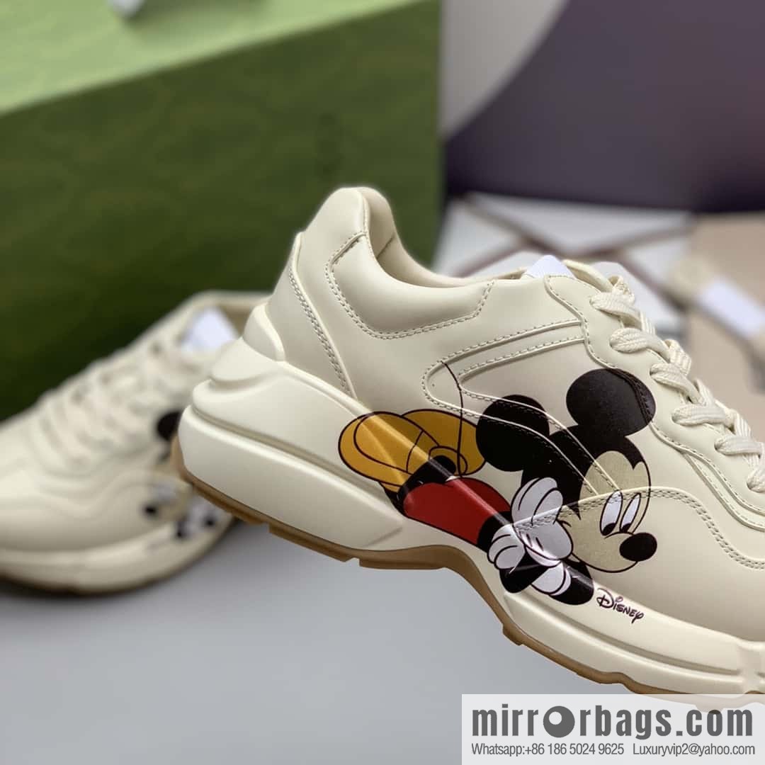 GUCCI men's and women's retro sneakers