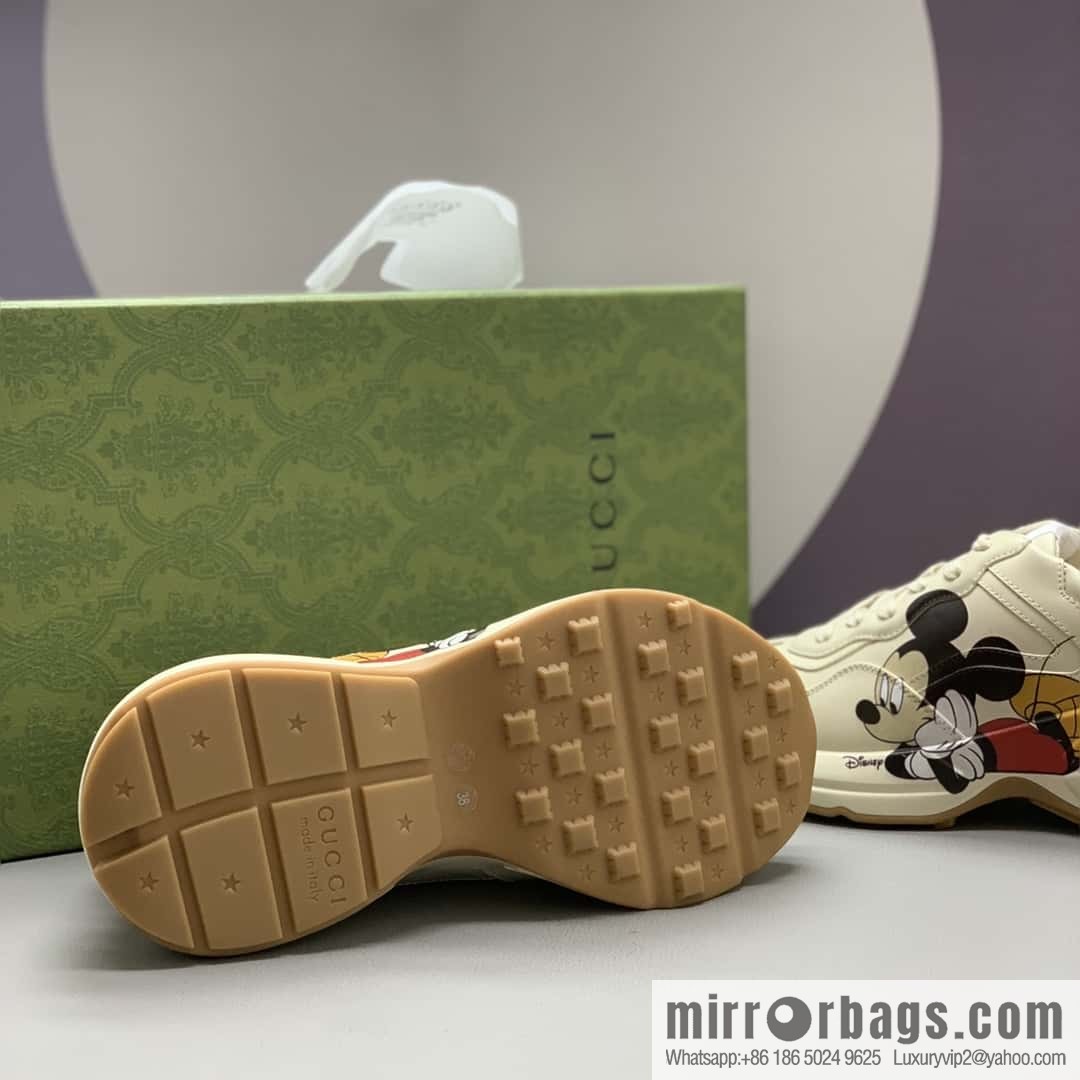 GUCCI men's and women's retro sneakers