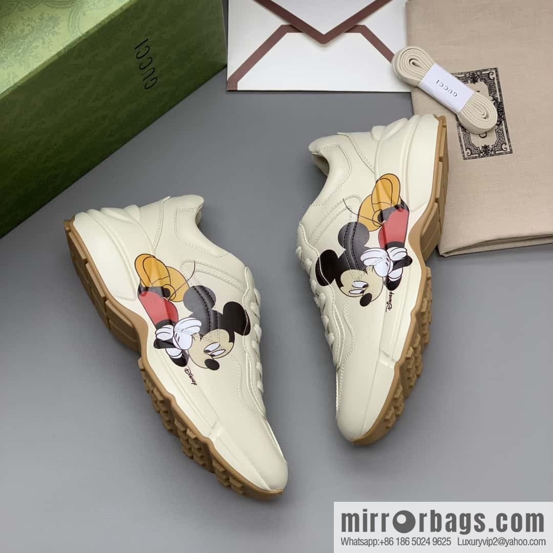GUCCI men's and women's retro sneakers