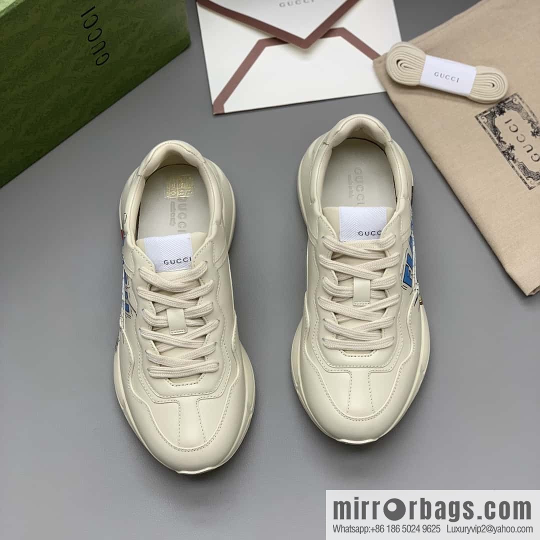 GUCCI men's and women's retro sneakers