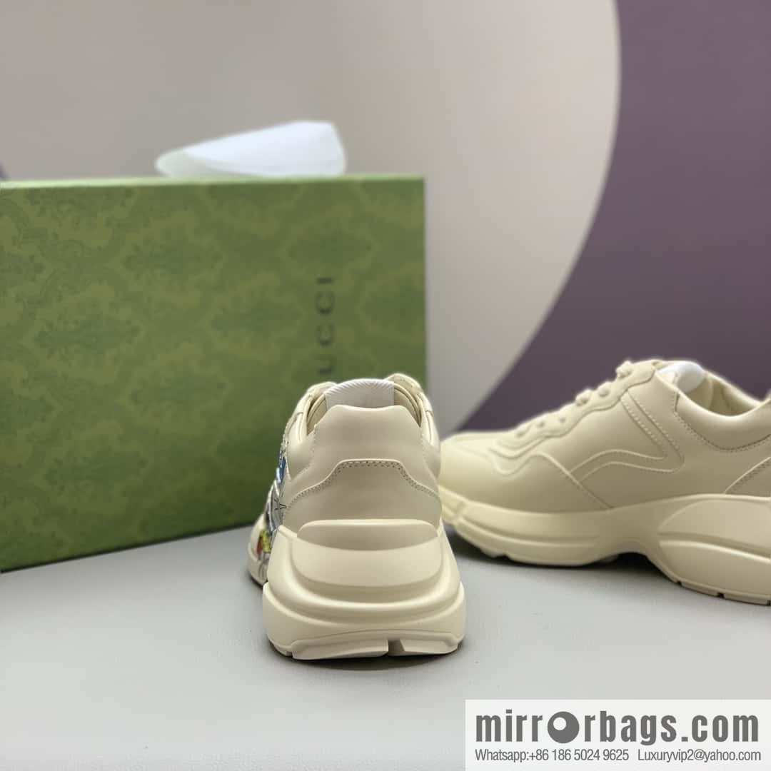 GUCCI men's and women's retro sneakers
