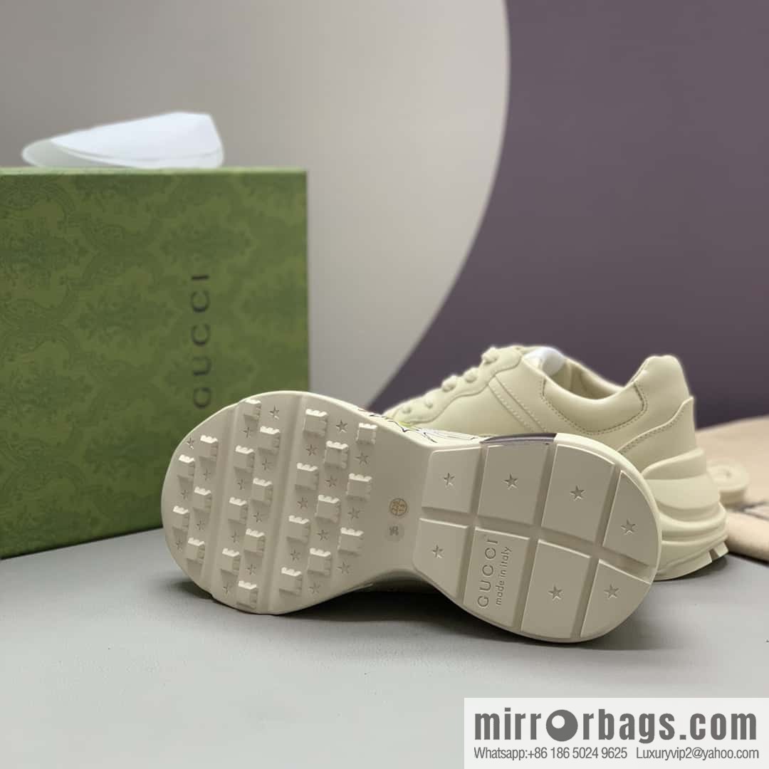 GUCCI men's and women's retro sneakers