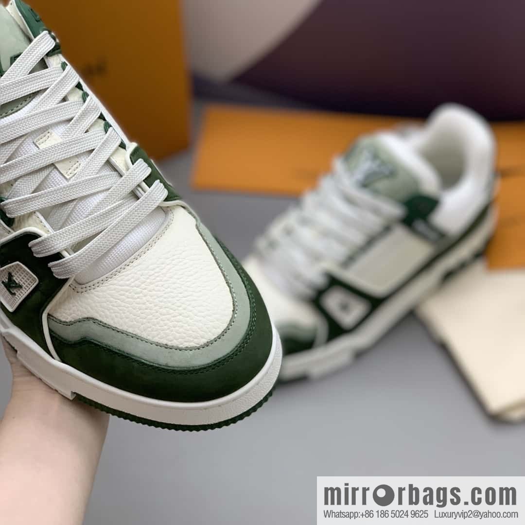 LV Vuitton logo, sports and leisure shoes for couples