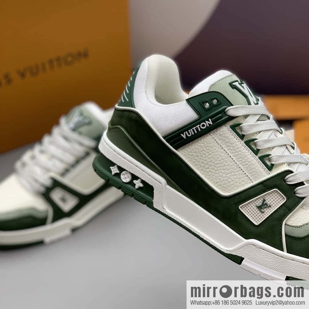 LV Vuitton logo, sports and leisure shoes for couples