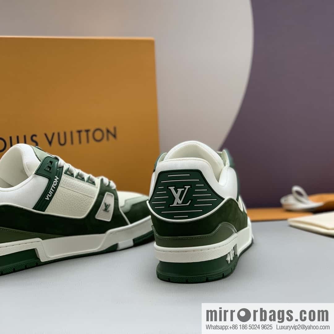 LV Vuitton logo, sports and leisure shoes for couples