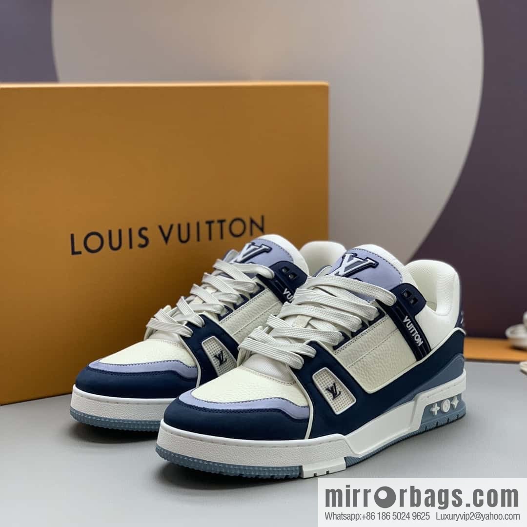 LV Vuitton logo, sports and leisure shoes for couples