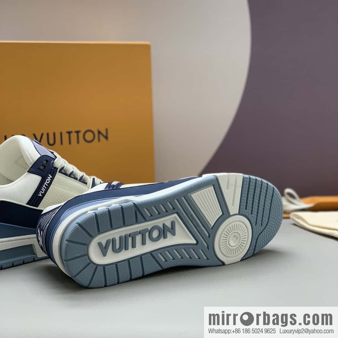 LV Vuitton logo, sports and leisure shoes for couples