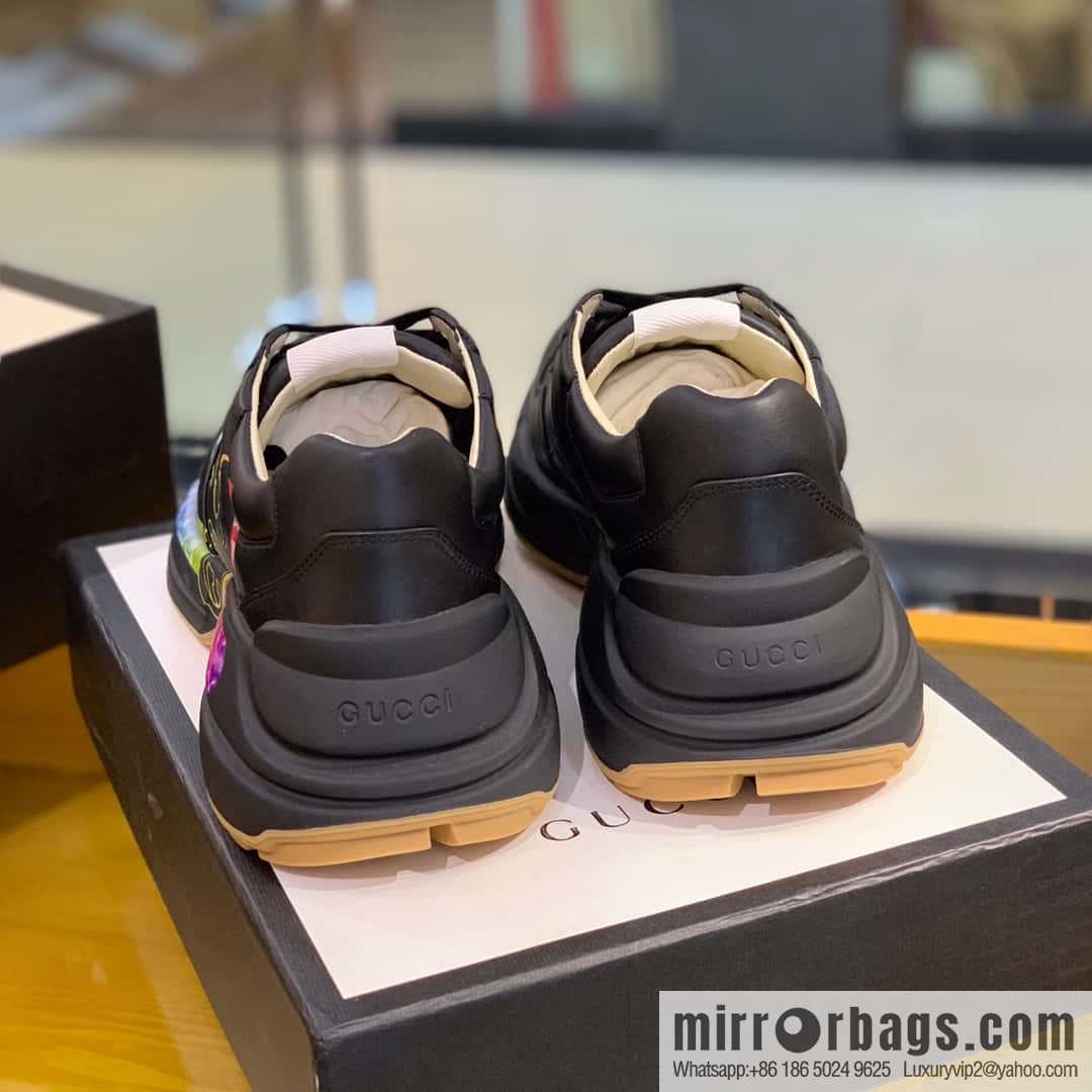 GUCCI men's and women's retro sneakers