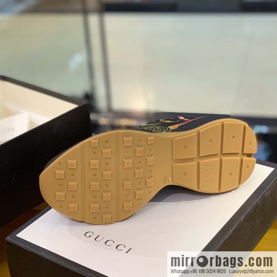 GUCCI men's and women's retro sneakers