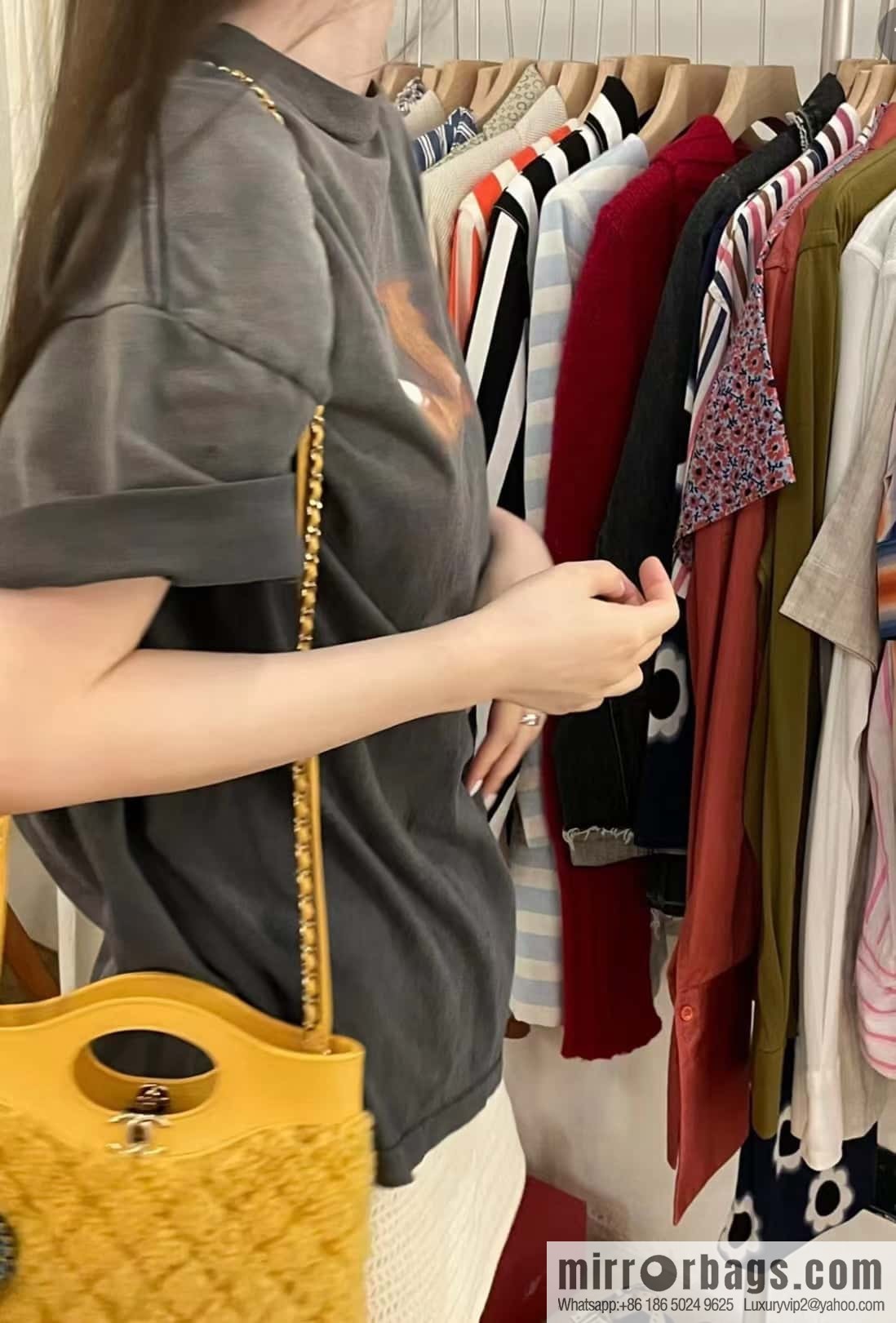 CHANEL 23A mini 31bag limited edition woolen mini AS4133